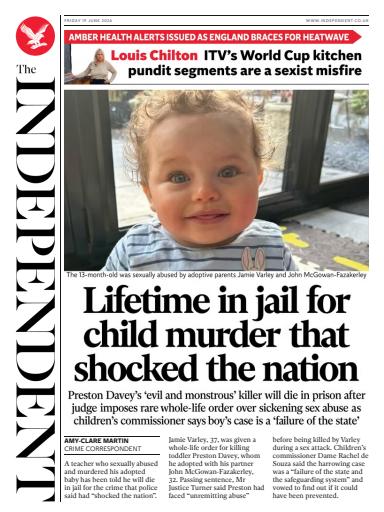 The Independent Daily Edition Newspaper issue 