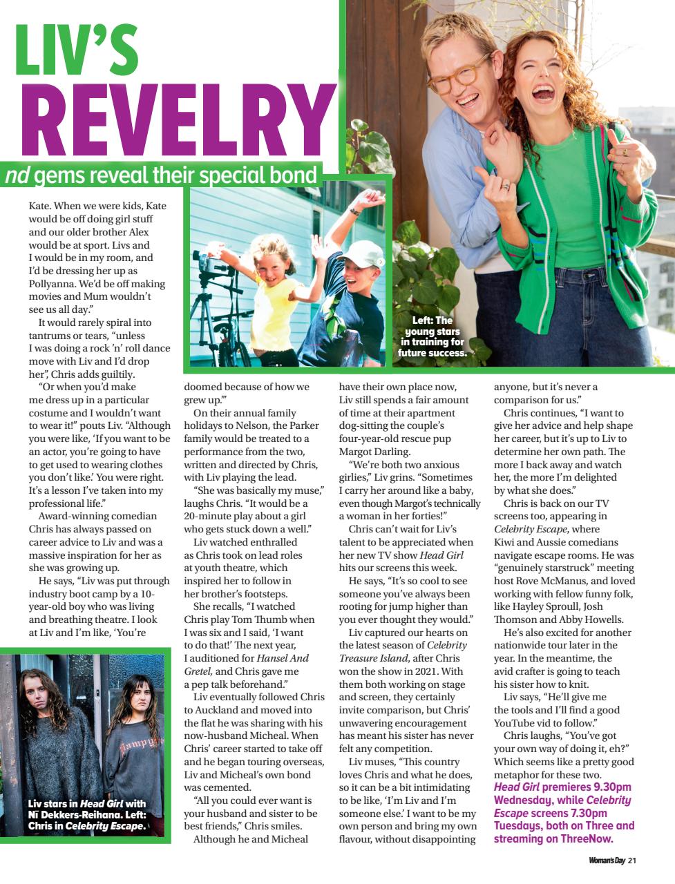 Woman's Day NZ Preview Pages