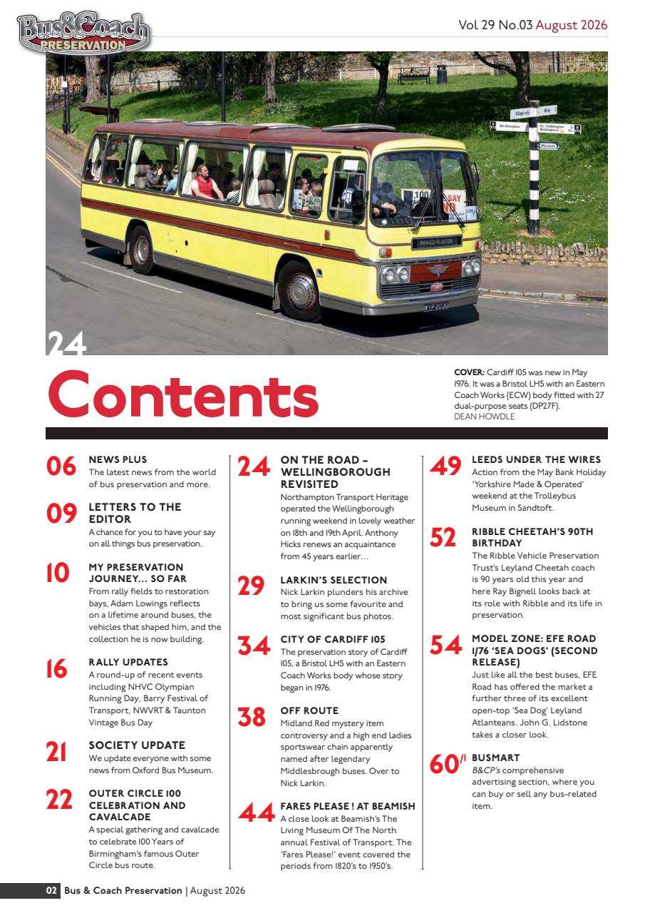 Bus & Coach Preservation Preview Pages