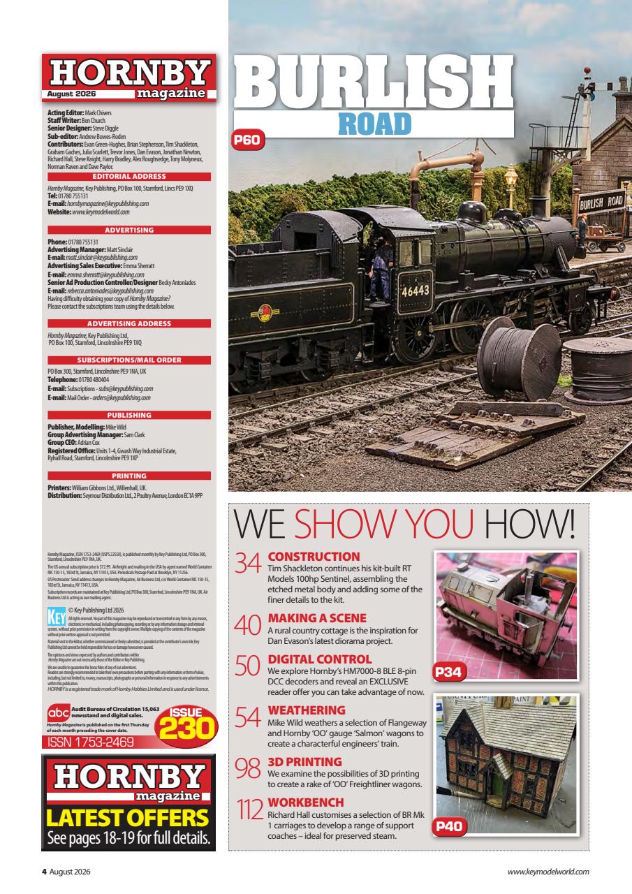 Hornby Magazine Preview Pages