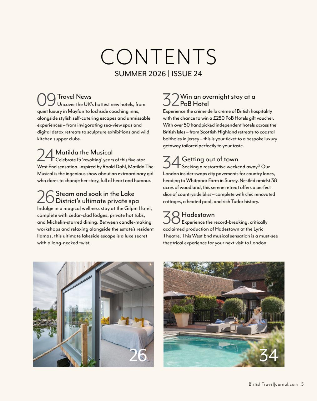 British Travel Journal Preview Pages