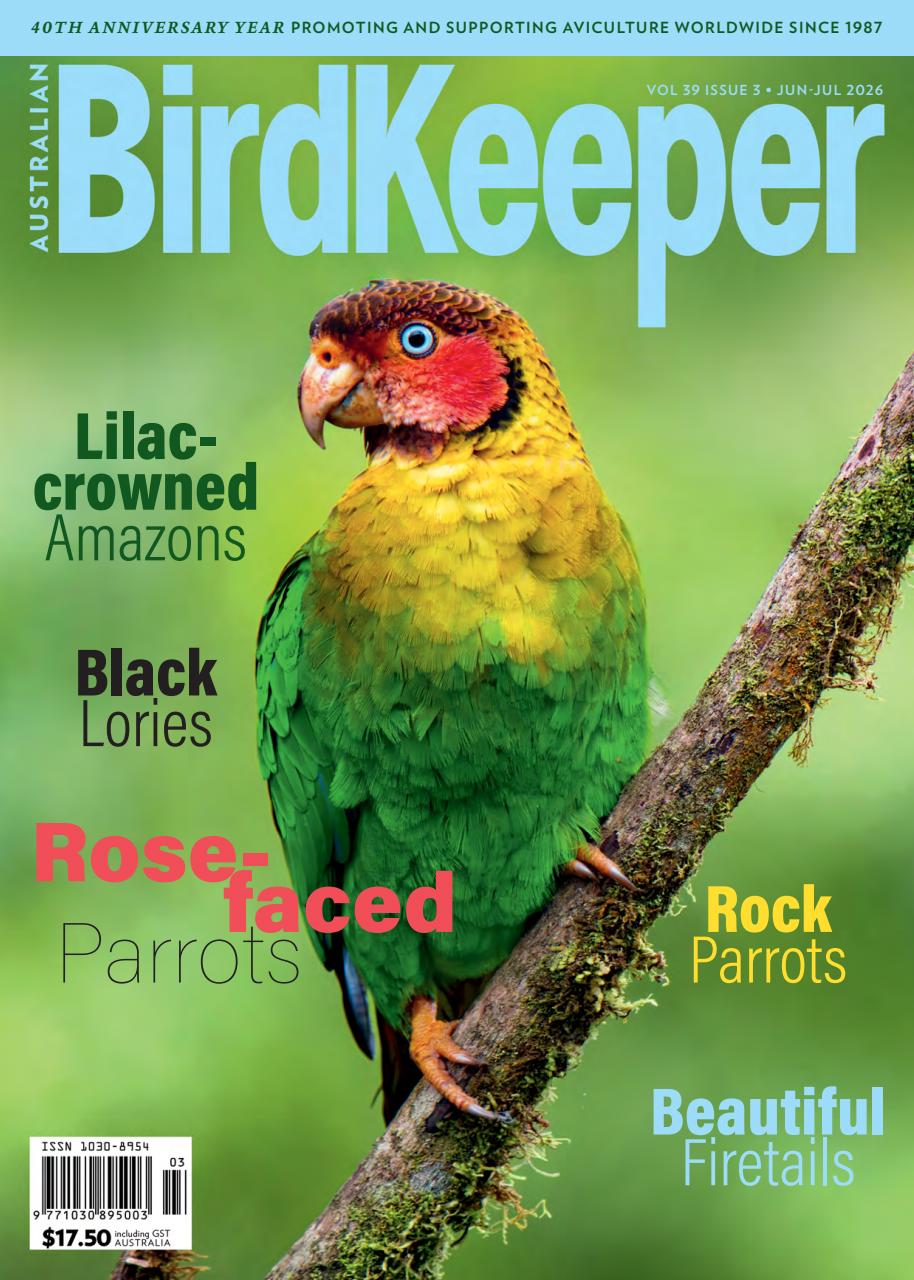 Australian Birdkeeper Magazine Preview Pages