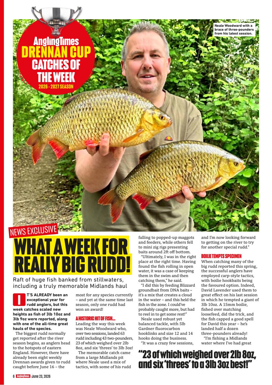Angling Times Preview Pages