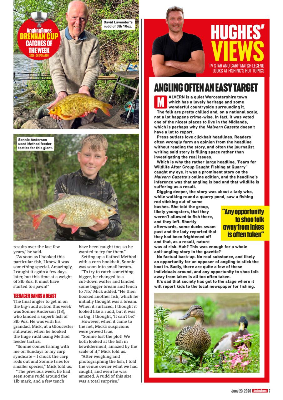 Angling Times Preview Pages