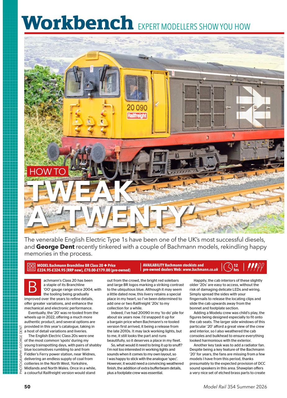 Model Rail Preview Pages