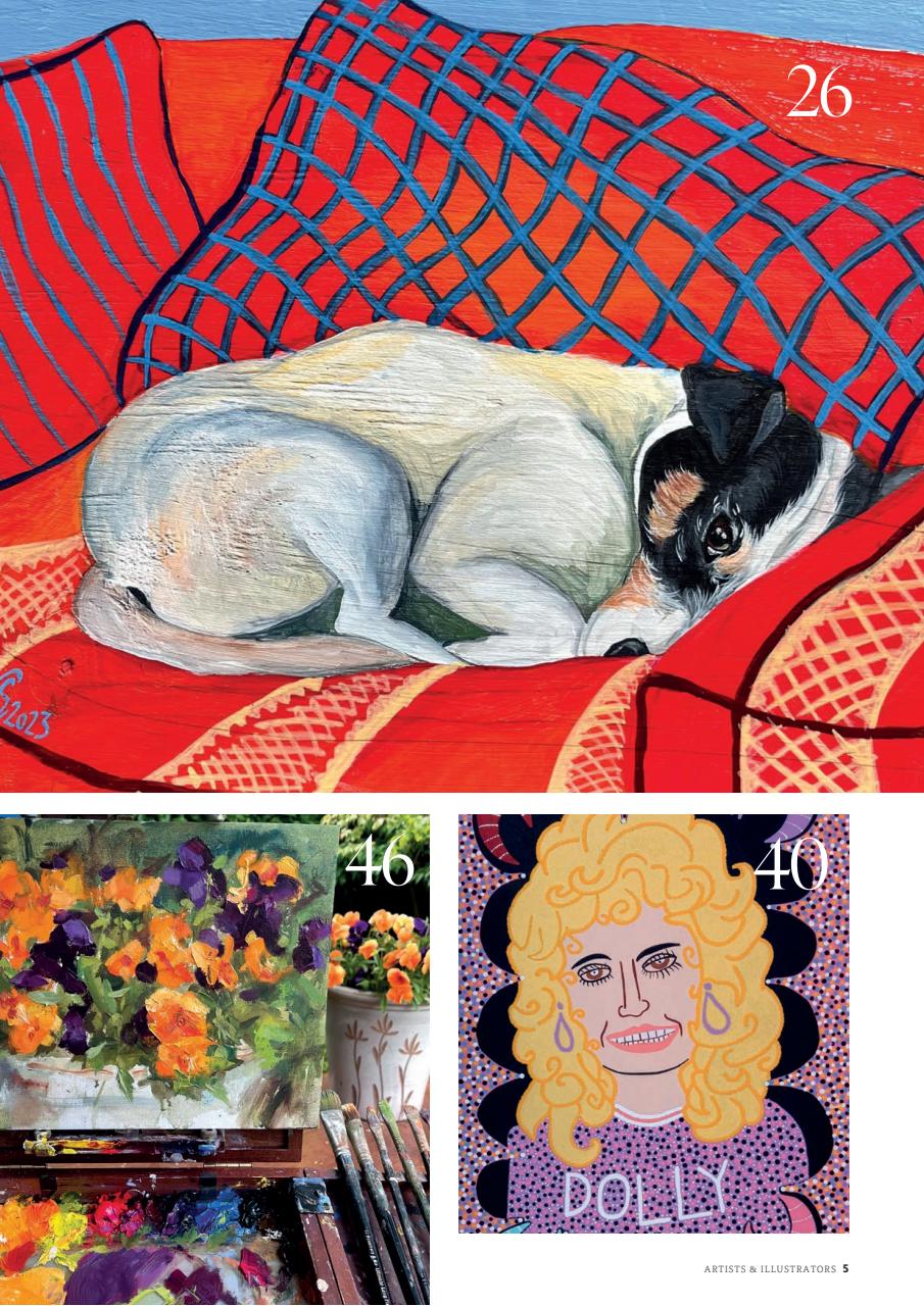 Artists & Illustrators Preview Pages