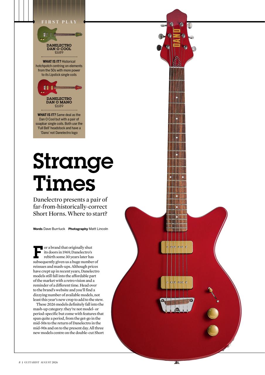 Guitarist Preview Pages