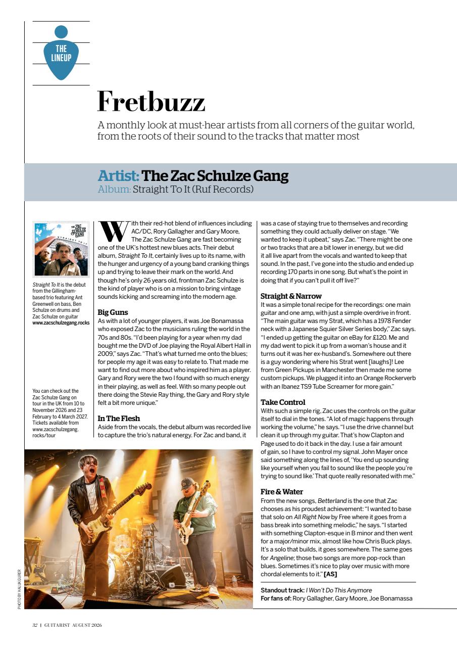 Guitarist Preview Pages