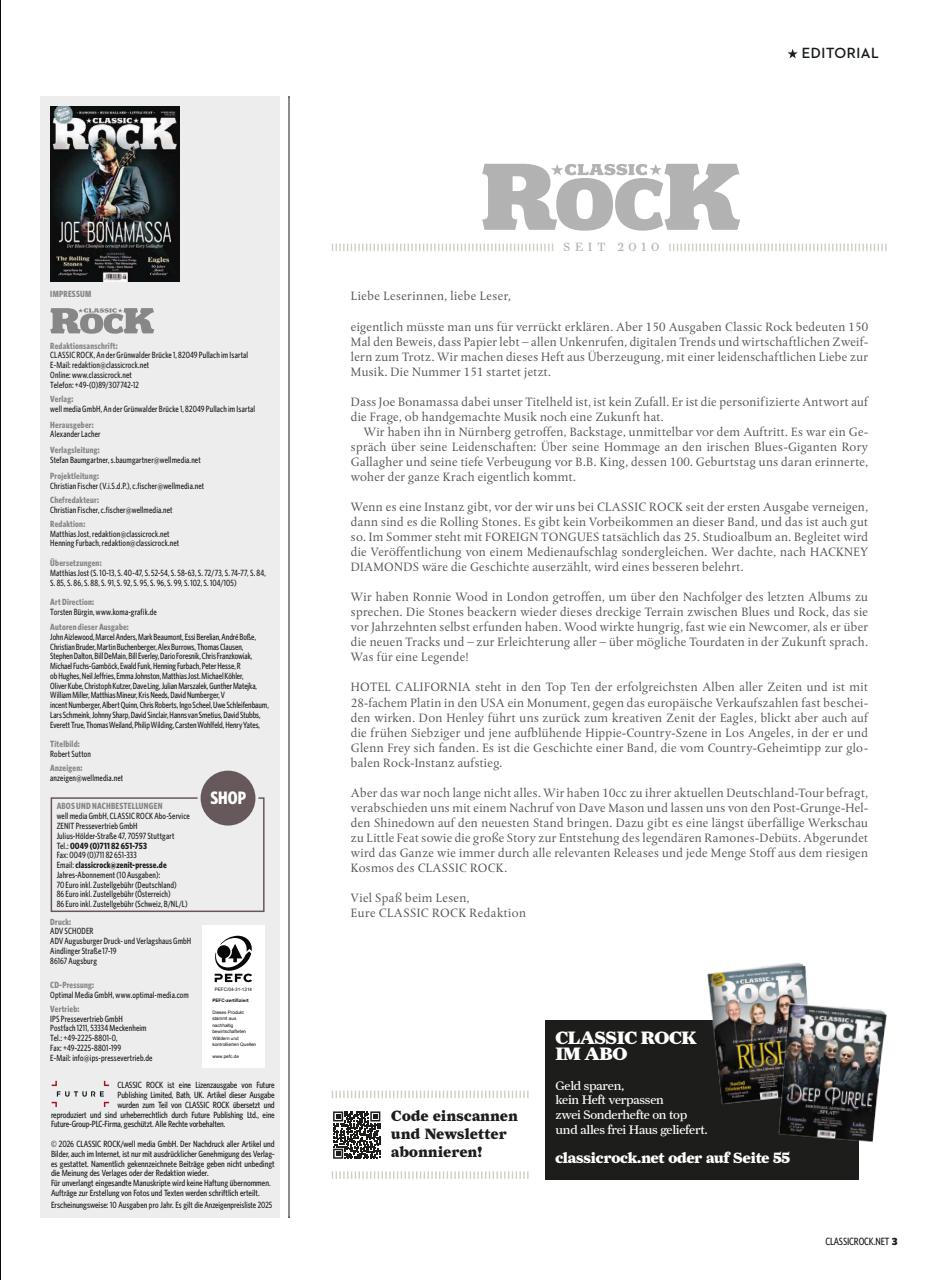 Classic Rock (DE) Preview Pages