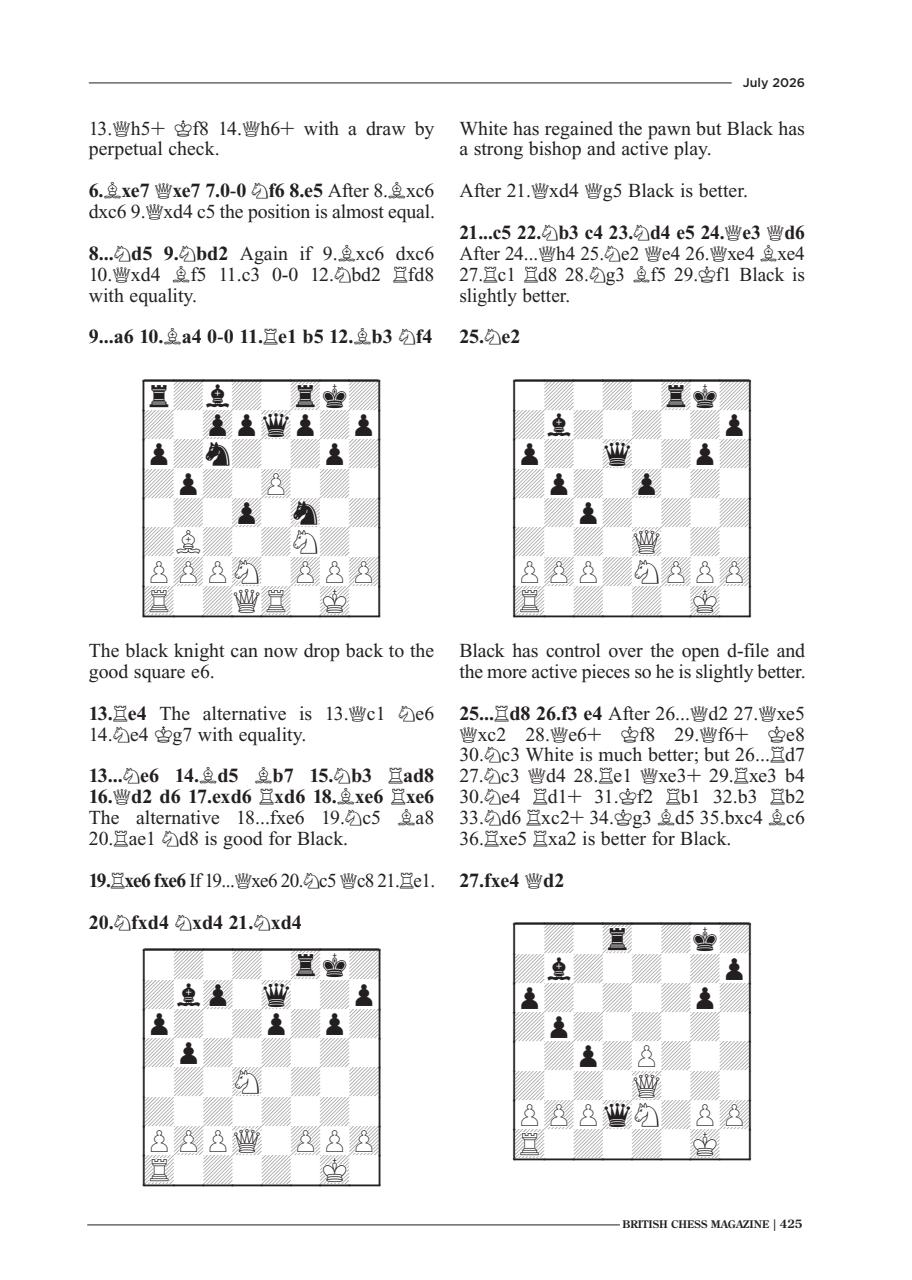 British Chess Magazine Preview Pages