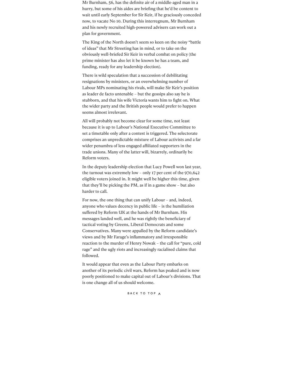The Independent Daily Edition Newspaper Preview Pages