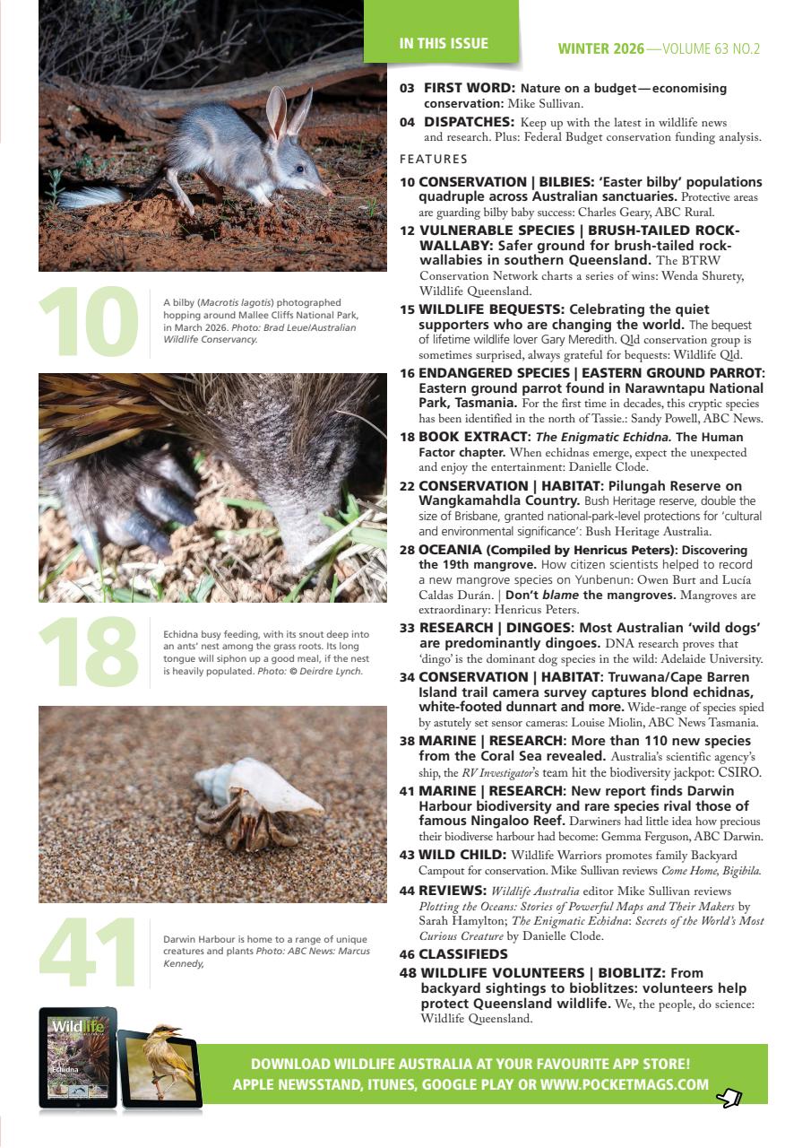 Wildlife Australia Preview Pages