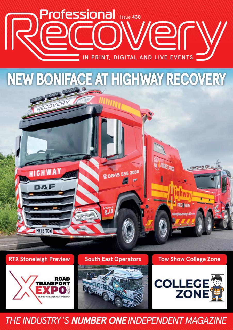 Professional Recovery Magazine Preview Pages