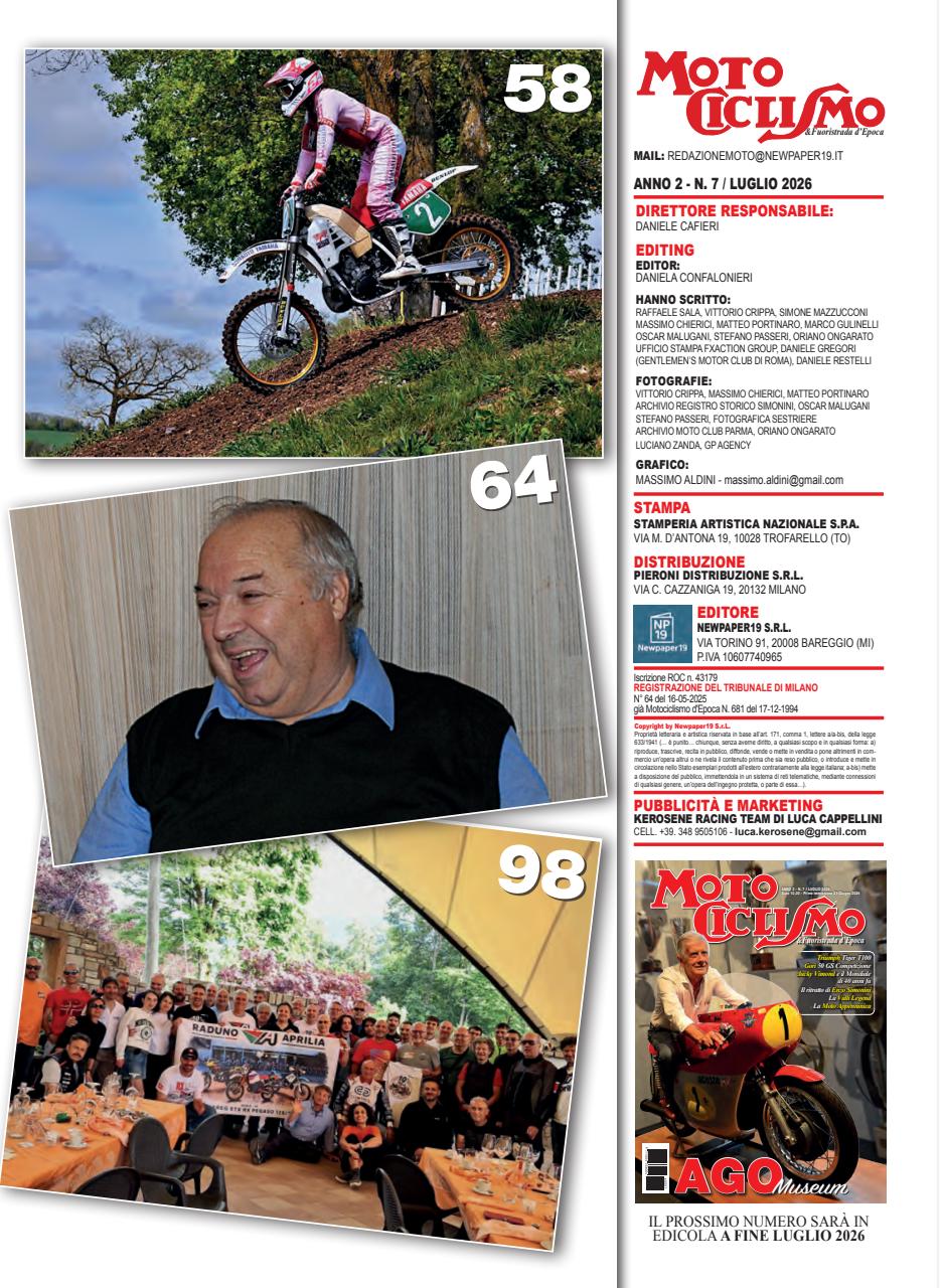 Nuovo Motociclismo e Fuoristrada d'Epoca Preview Pages