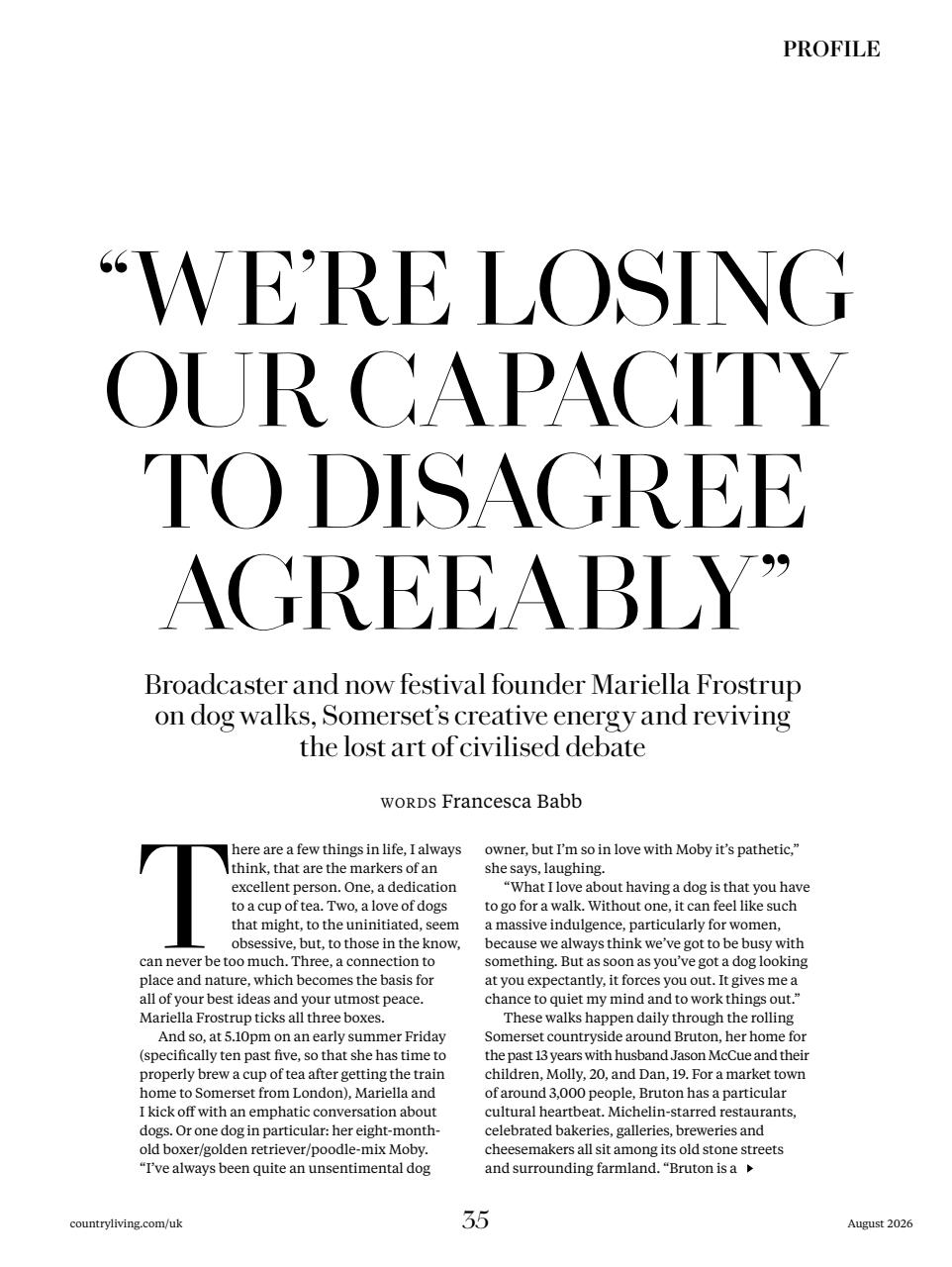 Country Living Preview Pages