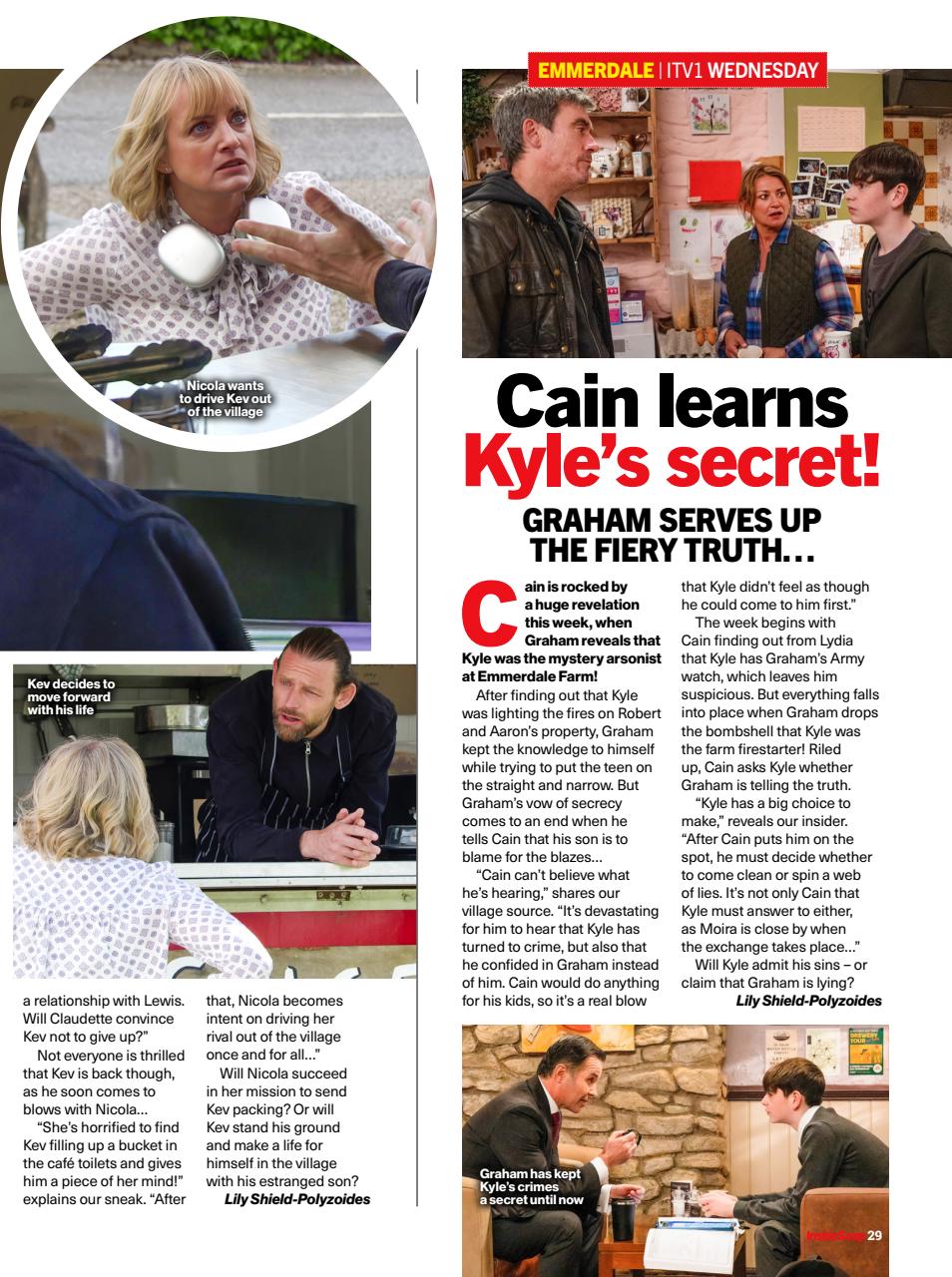 Inside Soap Preview Pages