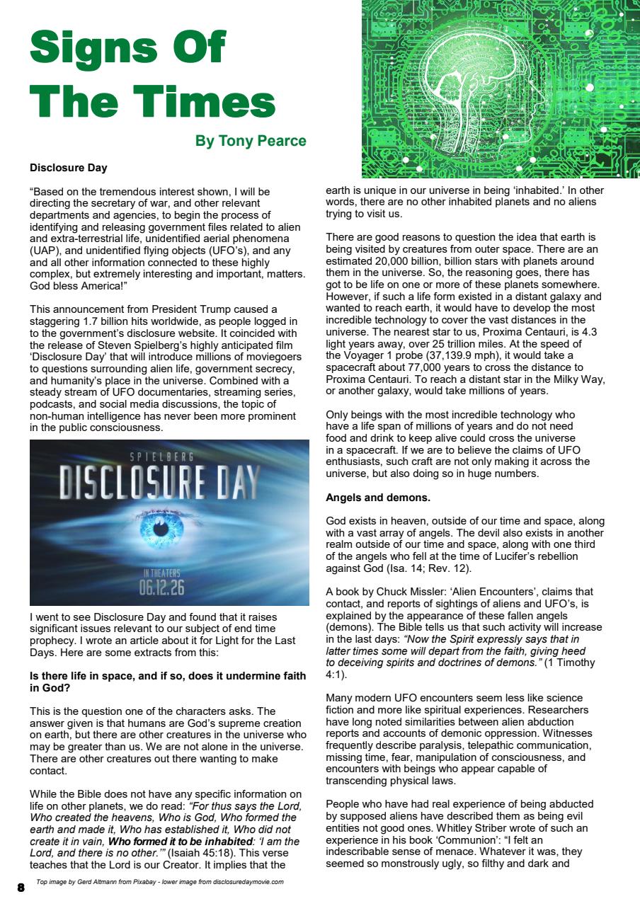 Prophetic Witness Preview Pages
