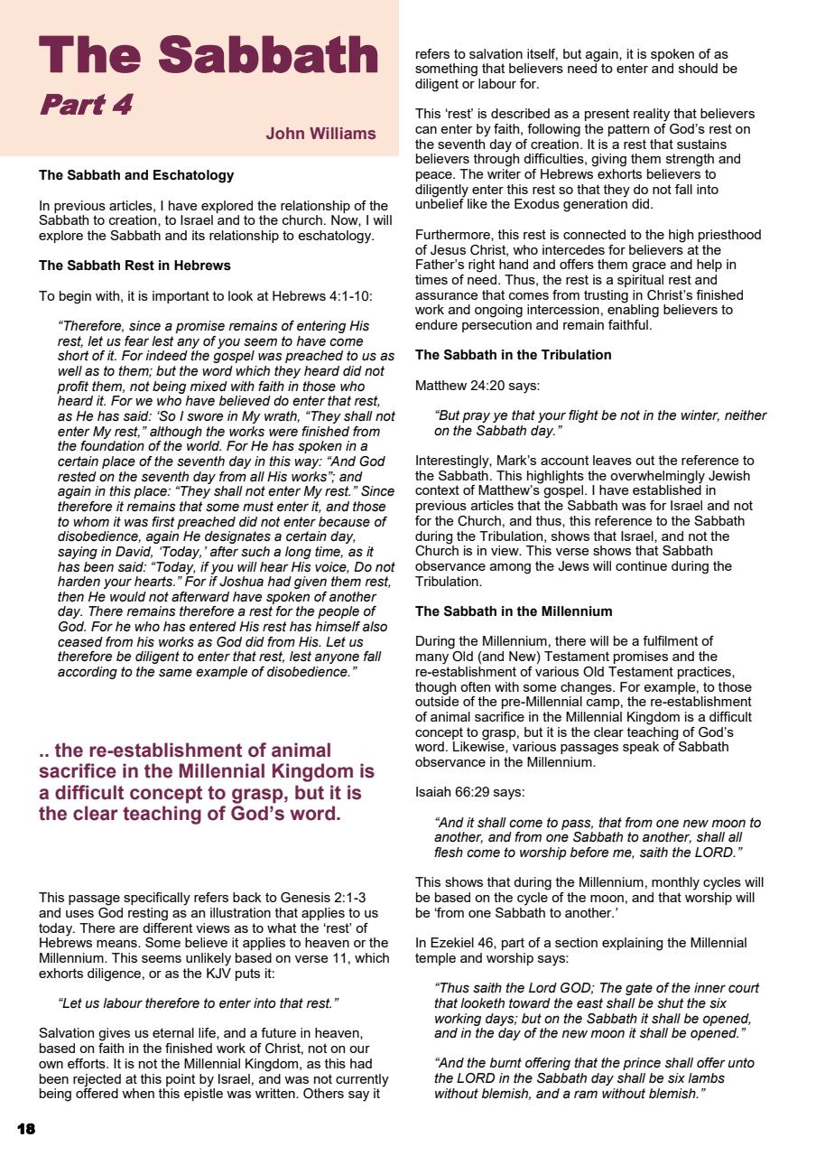 Prophetic Witness Preview Pages