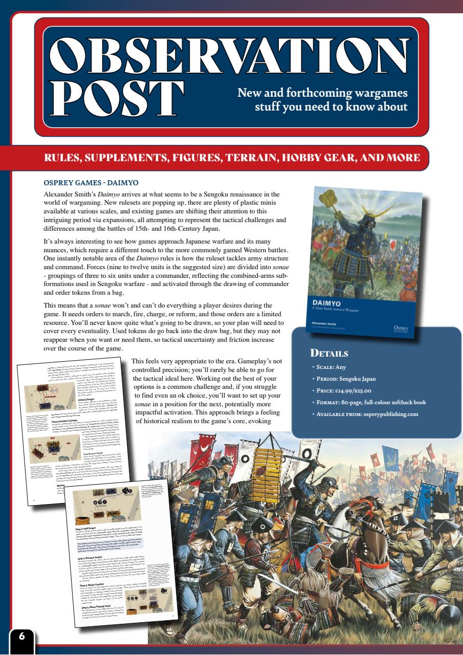Wargames Illustrated Preview Pages