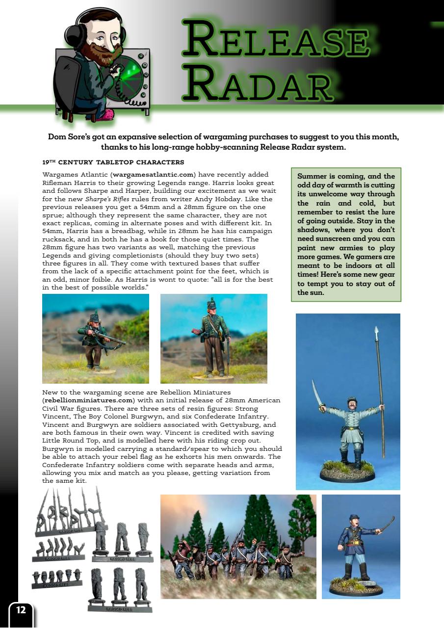 Wargames Illustrated Preview Pages