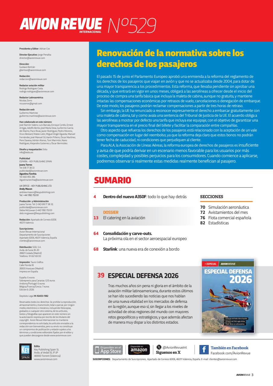 Avion Revue Internacional Preview Pages