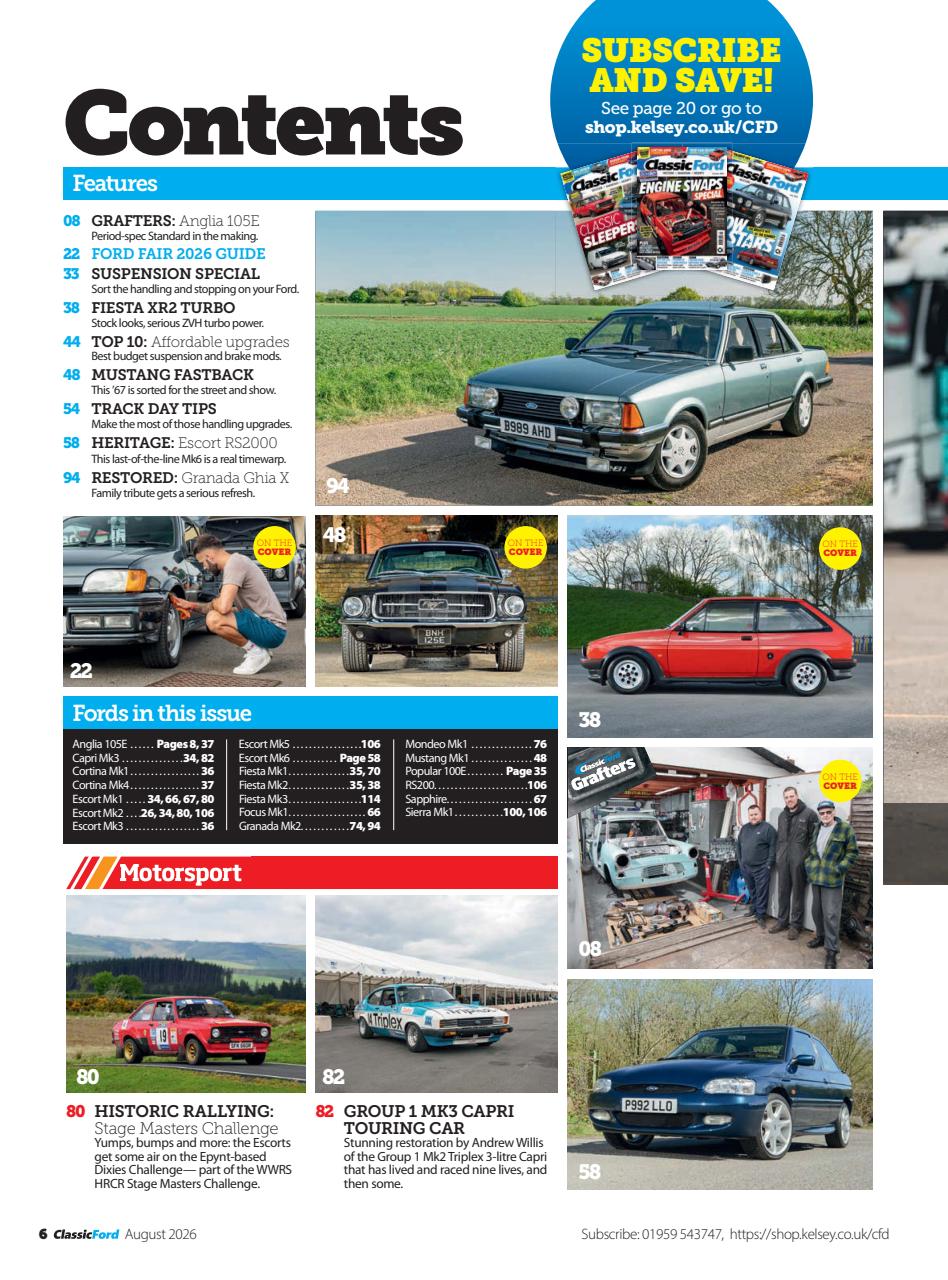 Classic Ford Preview Pages