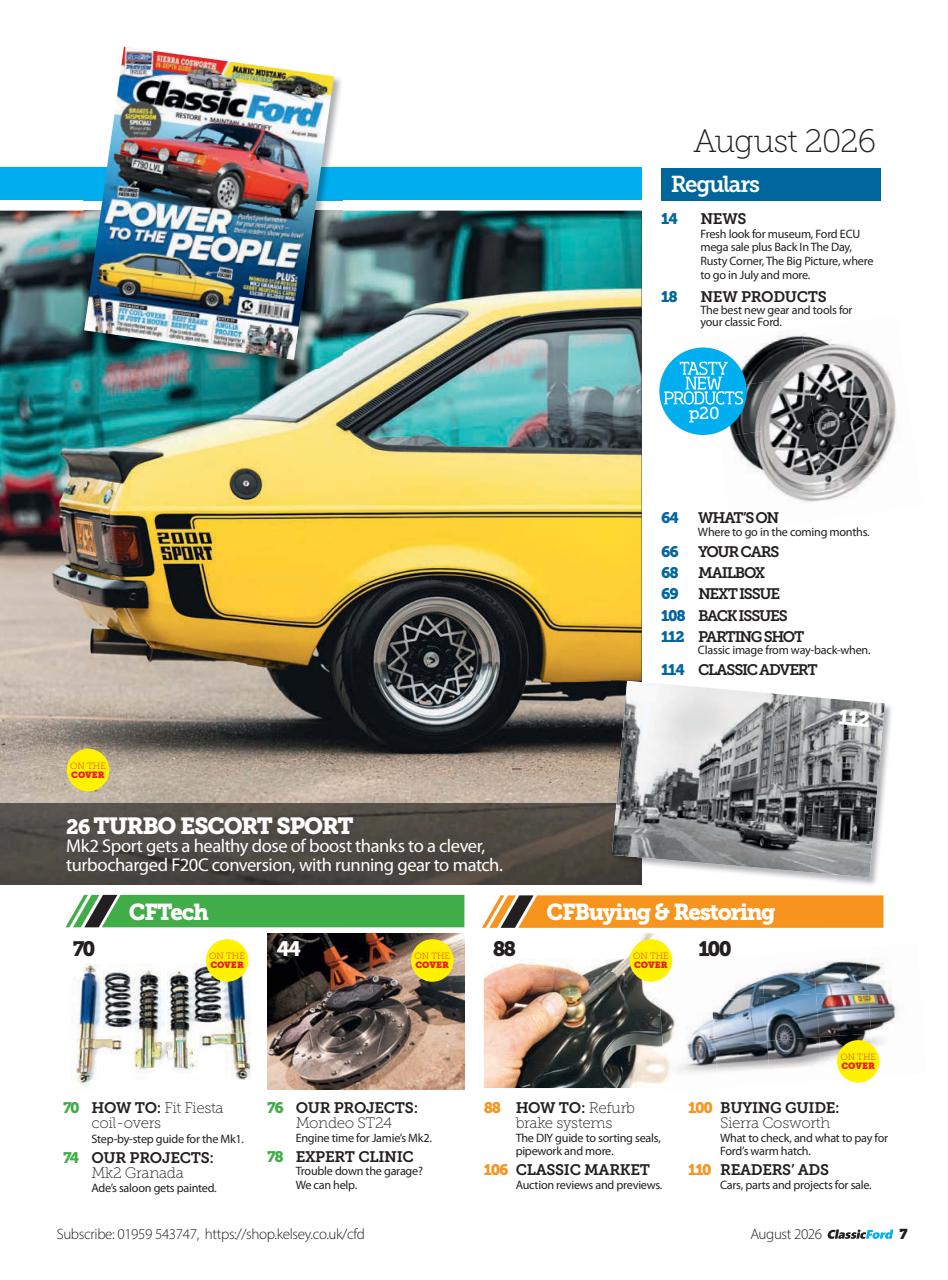 Classic Ford Preview Pages
