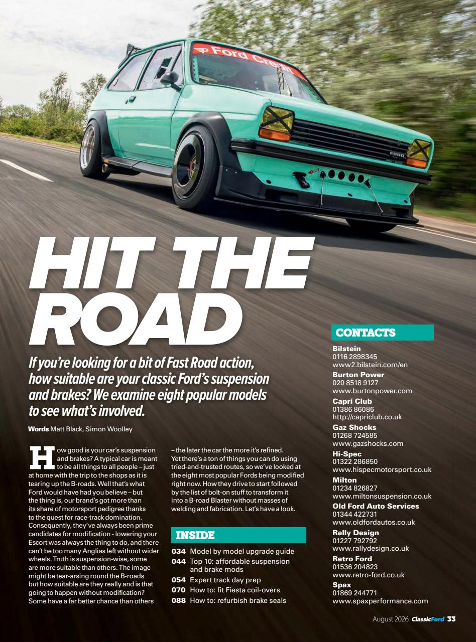 Classic Ford Preview Pages