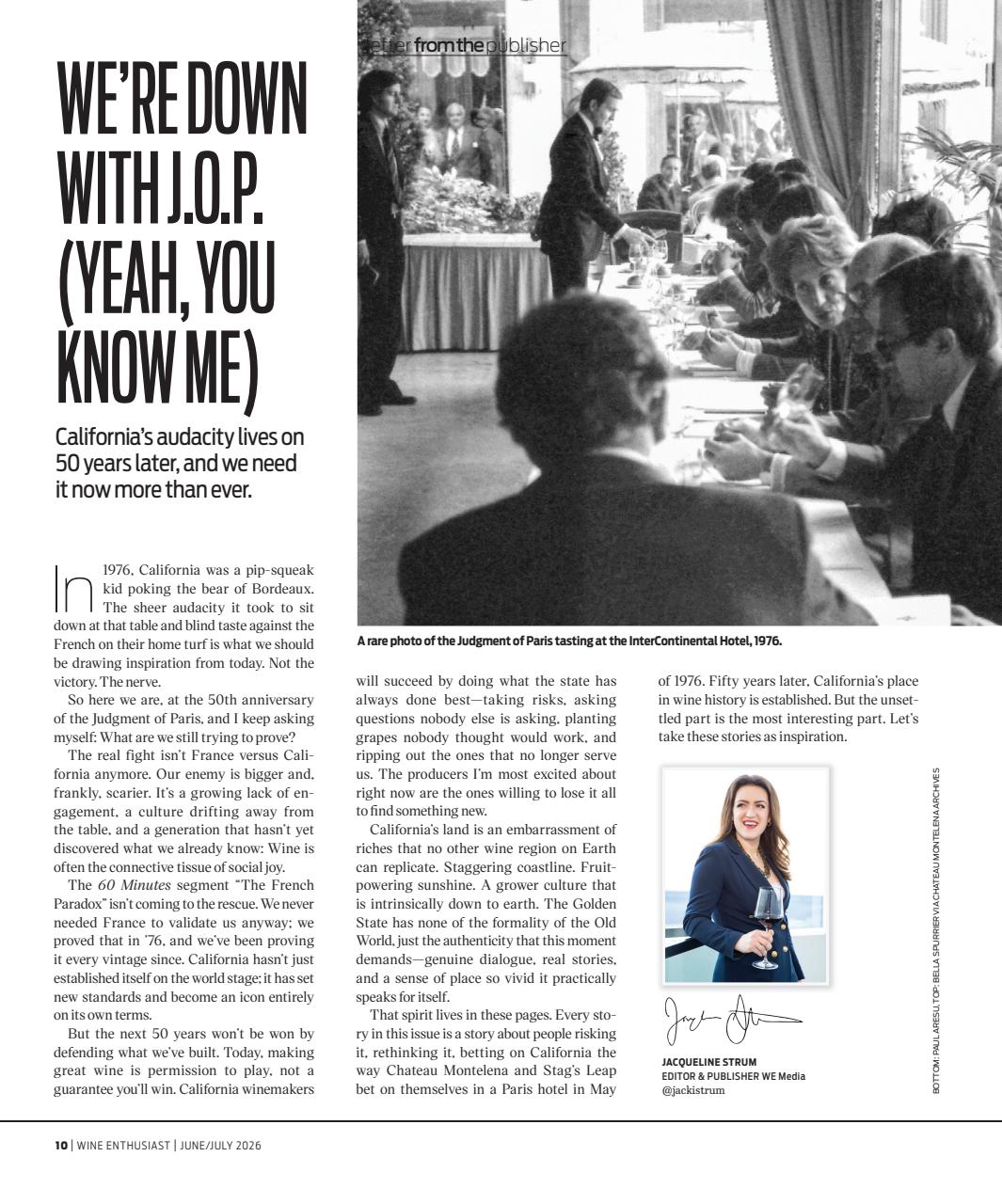 Wine Enthusiast Preview Pages