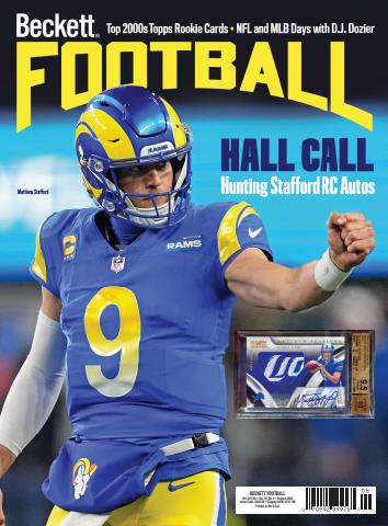 Beckett Football Magazine issue 2026-08 (Football-Aug)