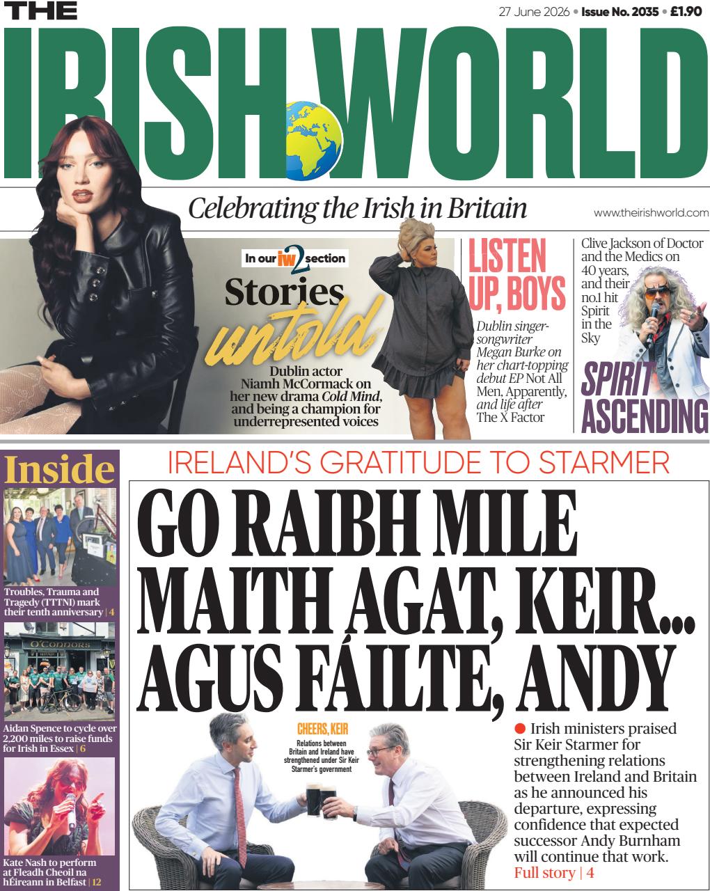 Irish World Preview Pages