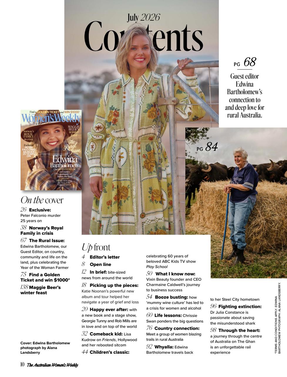 Australian Women's Weekly Preview Pages