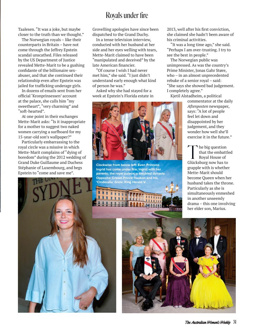 Australian Women's Weekly NZ Preview Pages