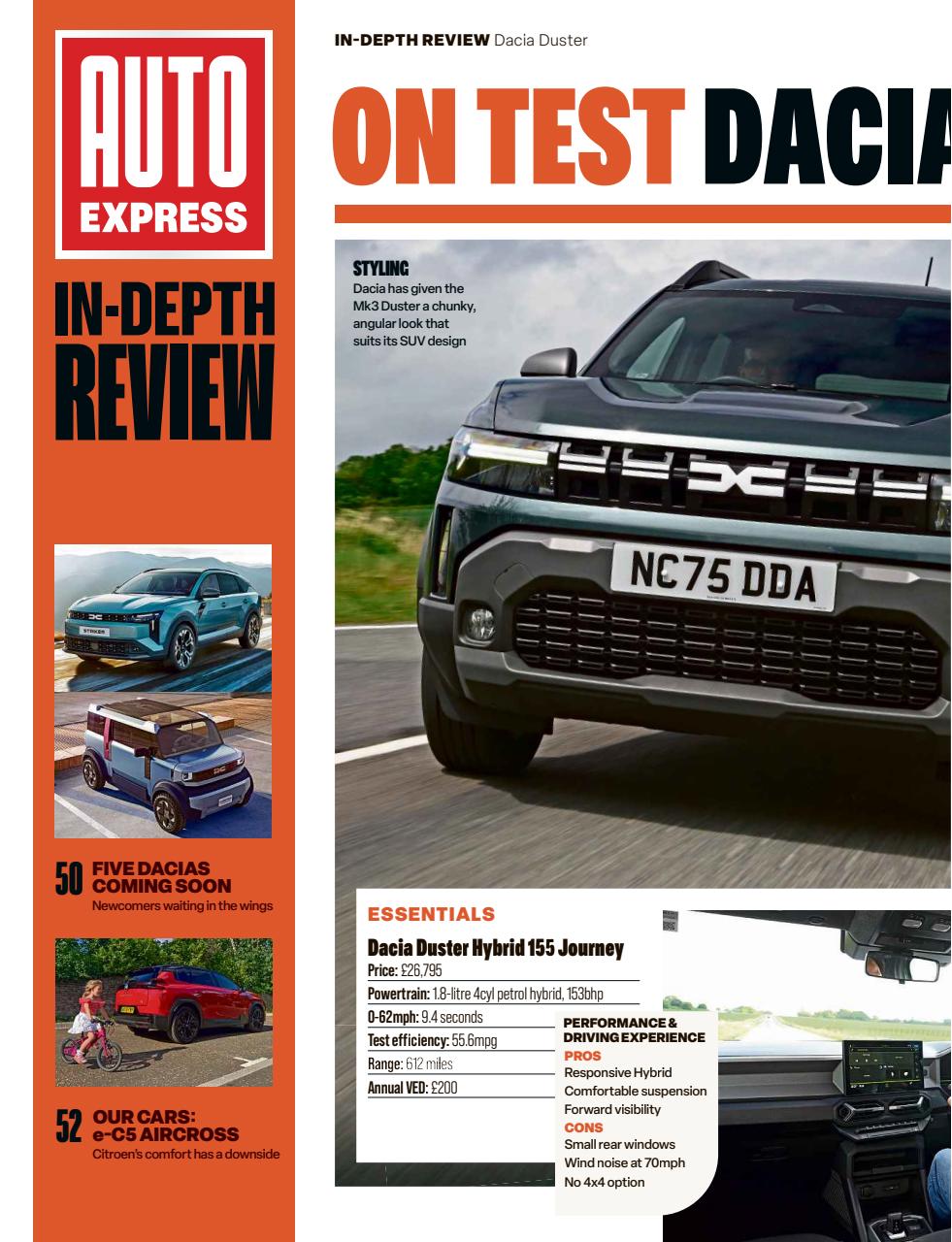 Auto Express Preview Pages