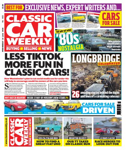 Classic Car Weekly issue 24 June 2026