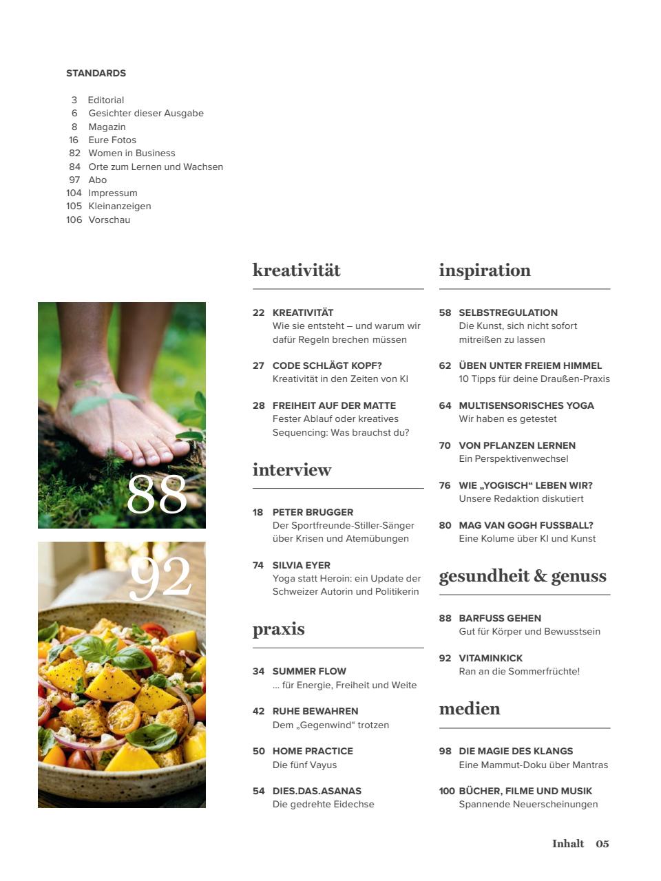 Yoga World Preview Pages
