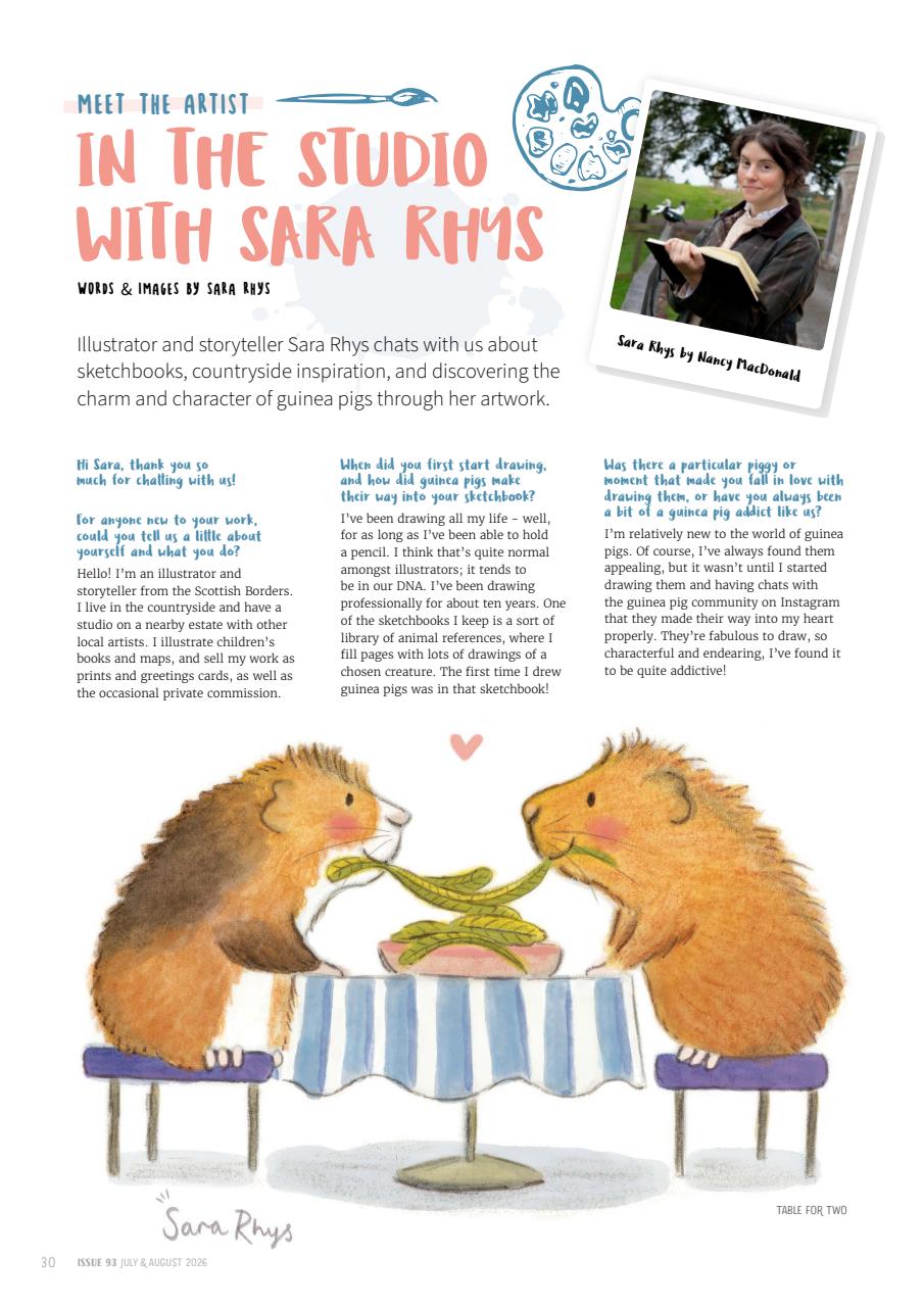 Guinea Pig Magazine Preview Pages