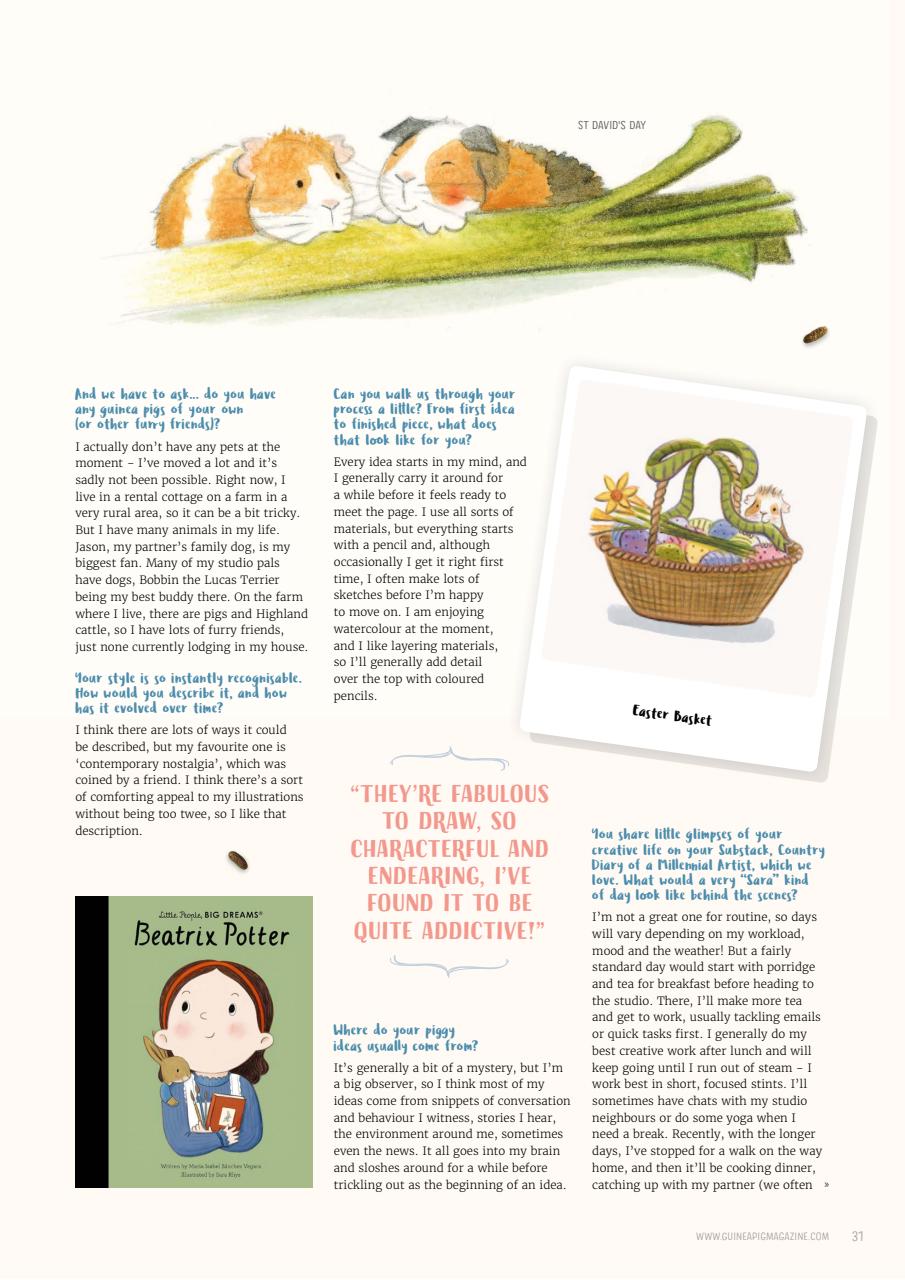 Guinea Pig Magazine Preview Pages