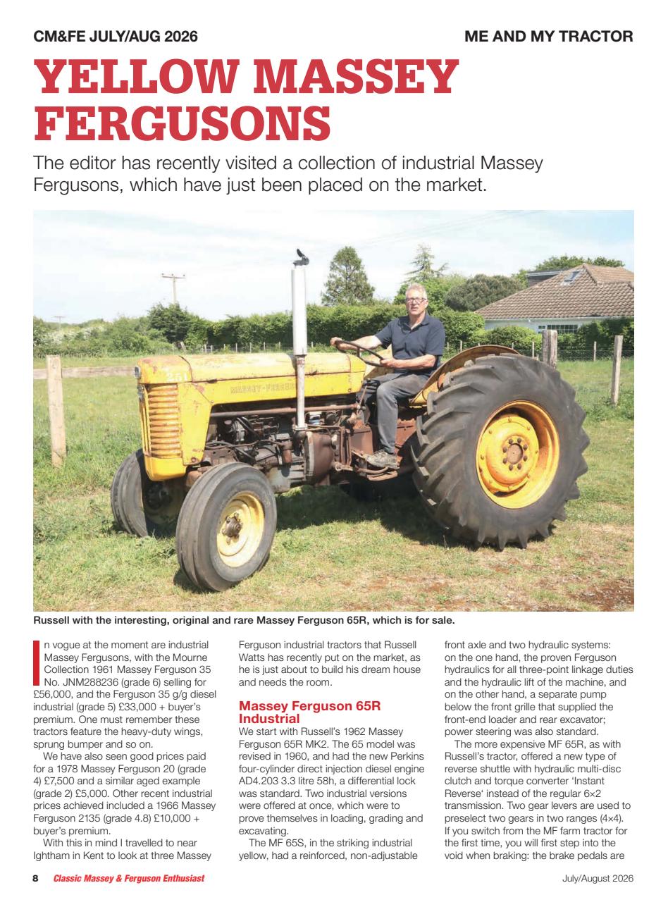 Classic Massey Preview Pages