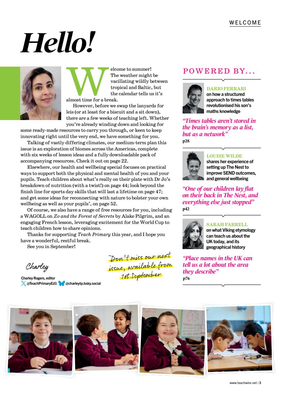 Teach Primary Preview Pages