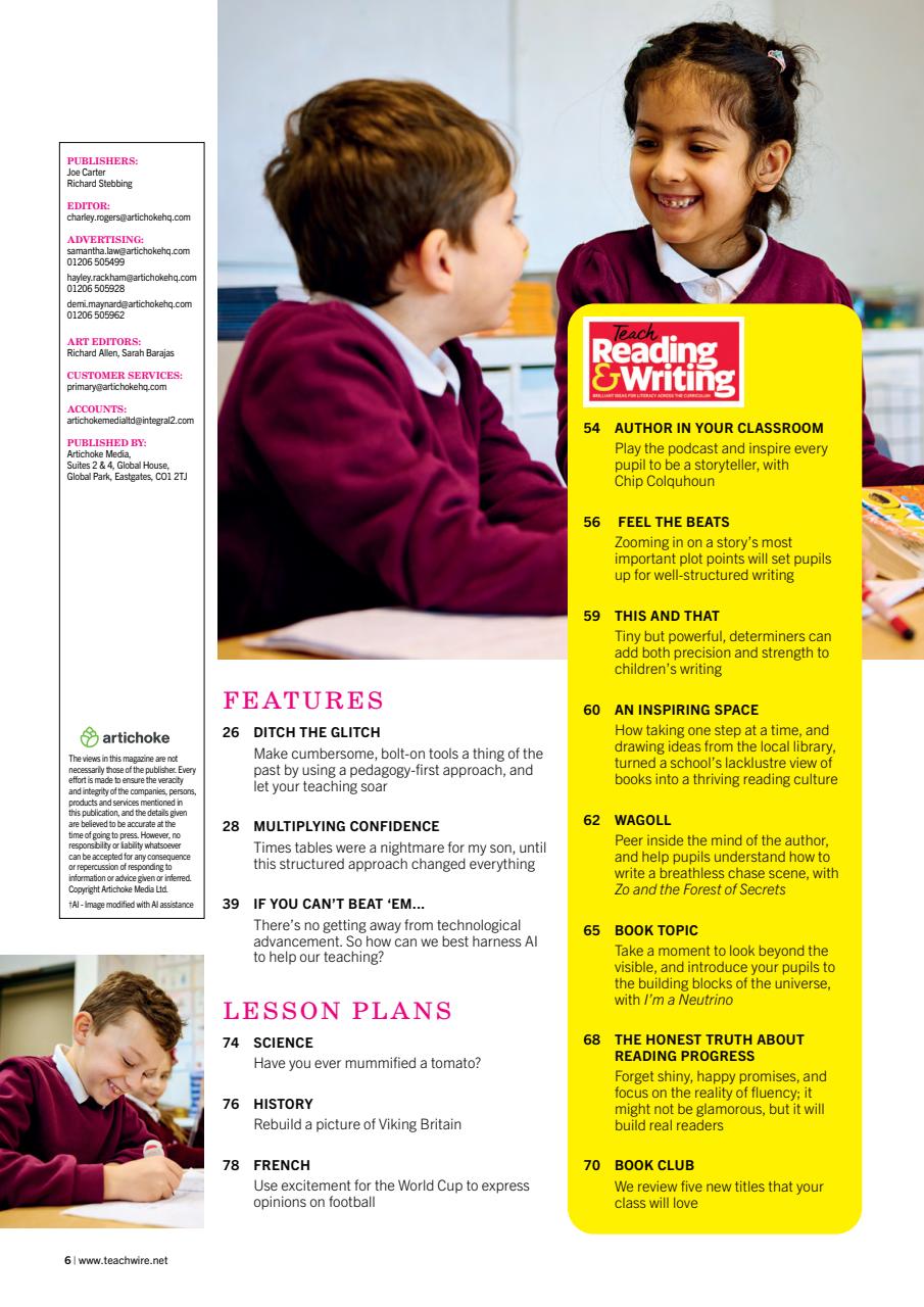 Teach Primary Preview Pages