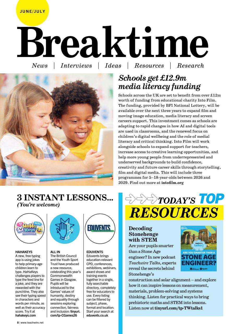Teach Primary Preview Pages