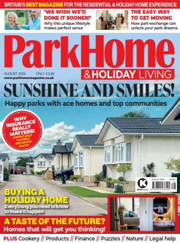Park Home & Holiday Living issue August 2026