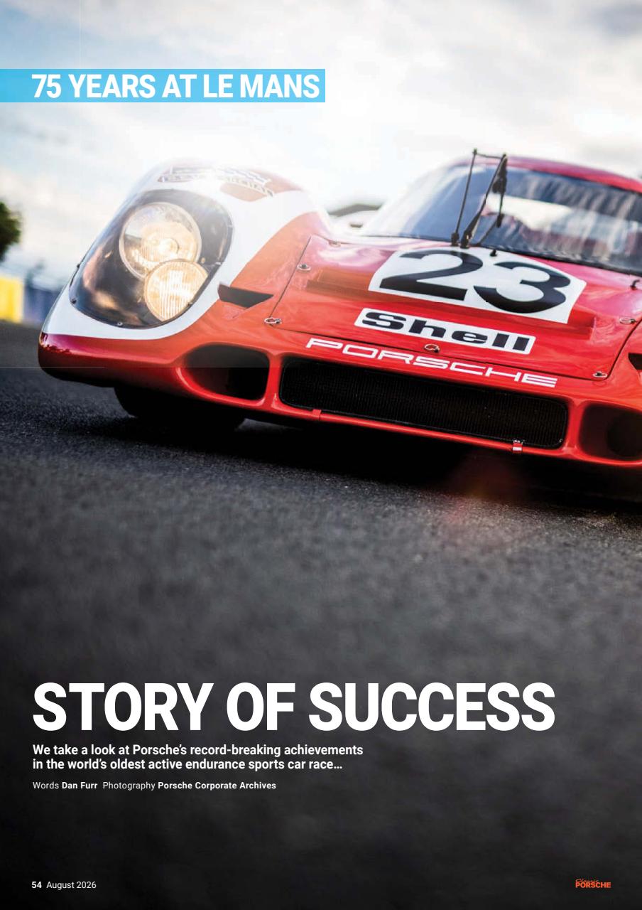 Classic Porsche Preview Pages