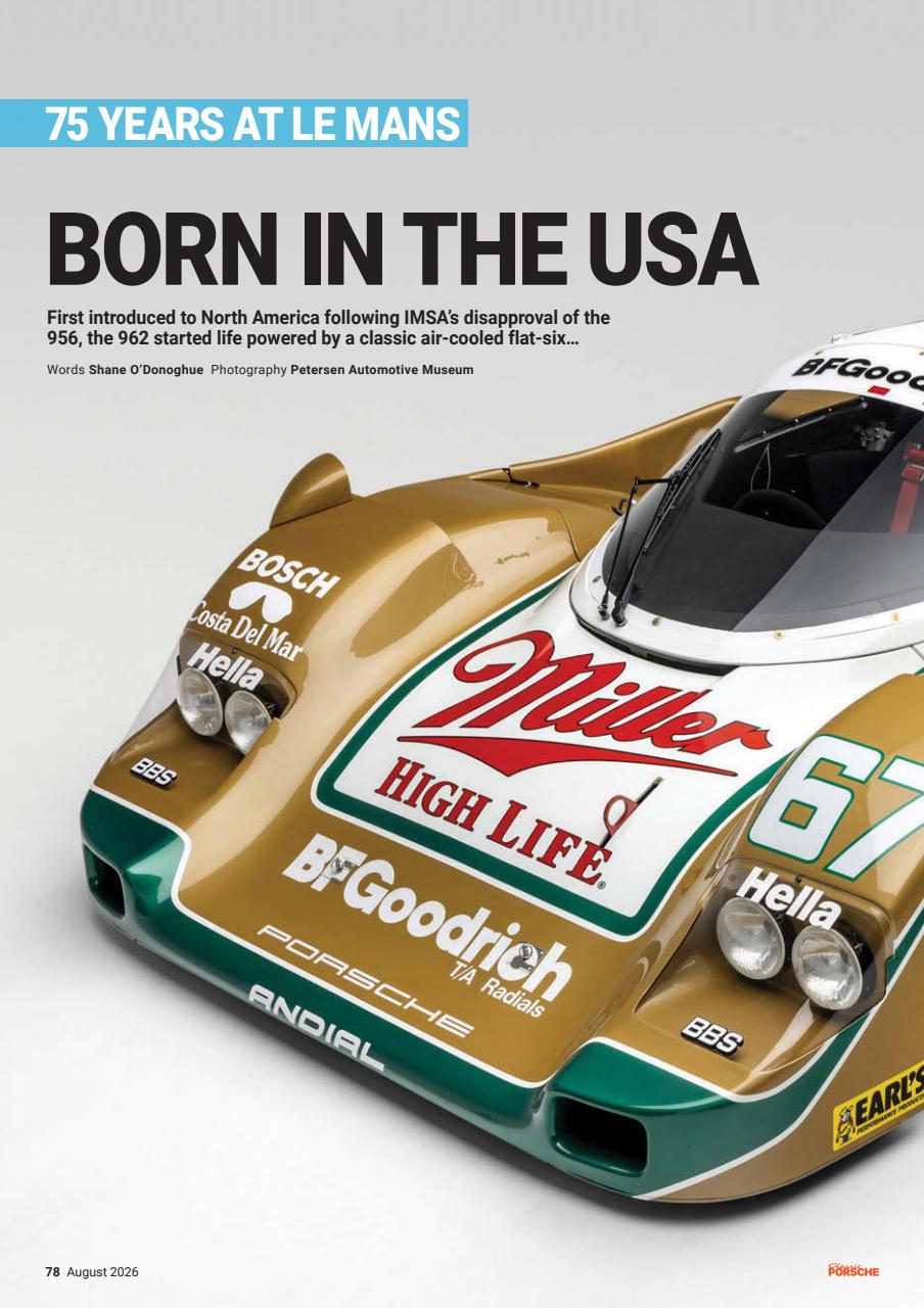 Classic Porsche Preview Pages