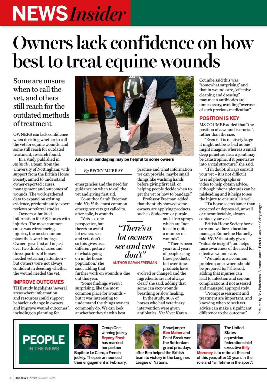 Horse & Hound Preview Pages