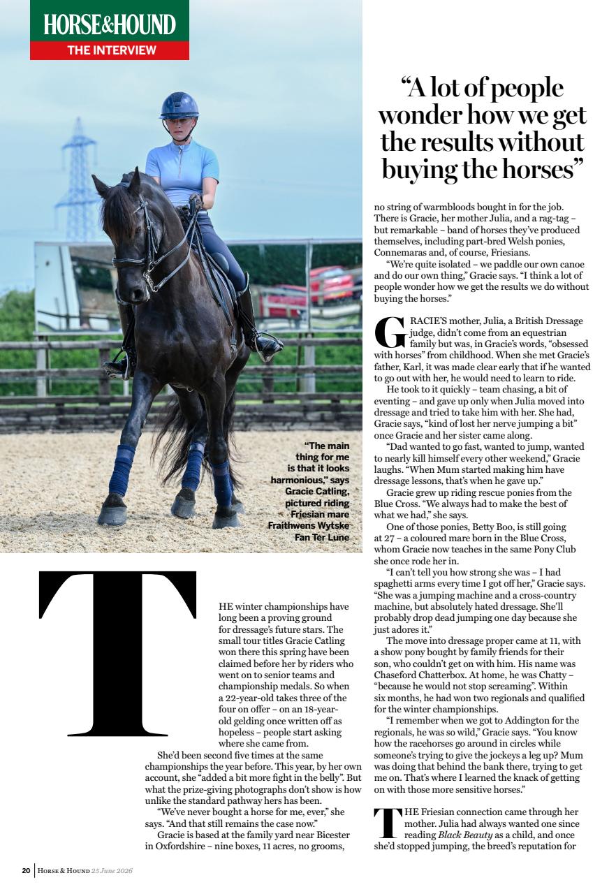 Horse & Hound Preview Pages