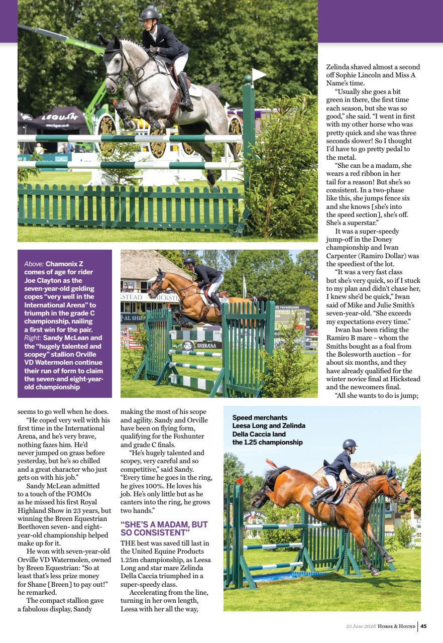 Horse & Hound Preview Pages