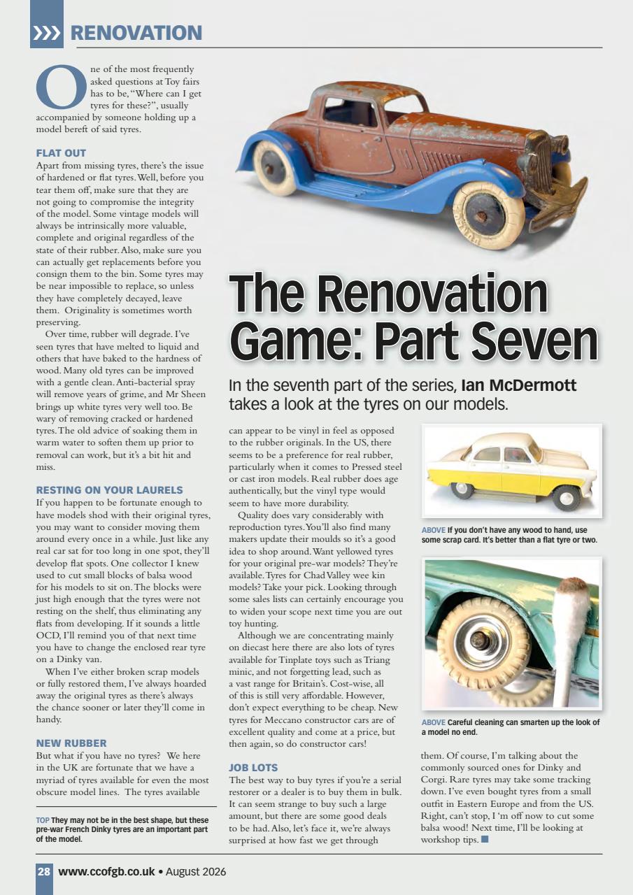 Diecast Collector Preview Pages