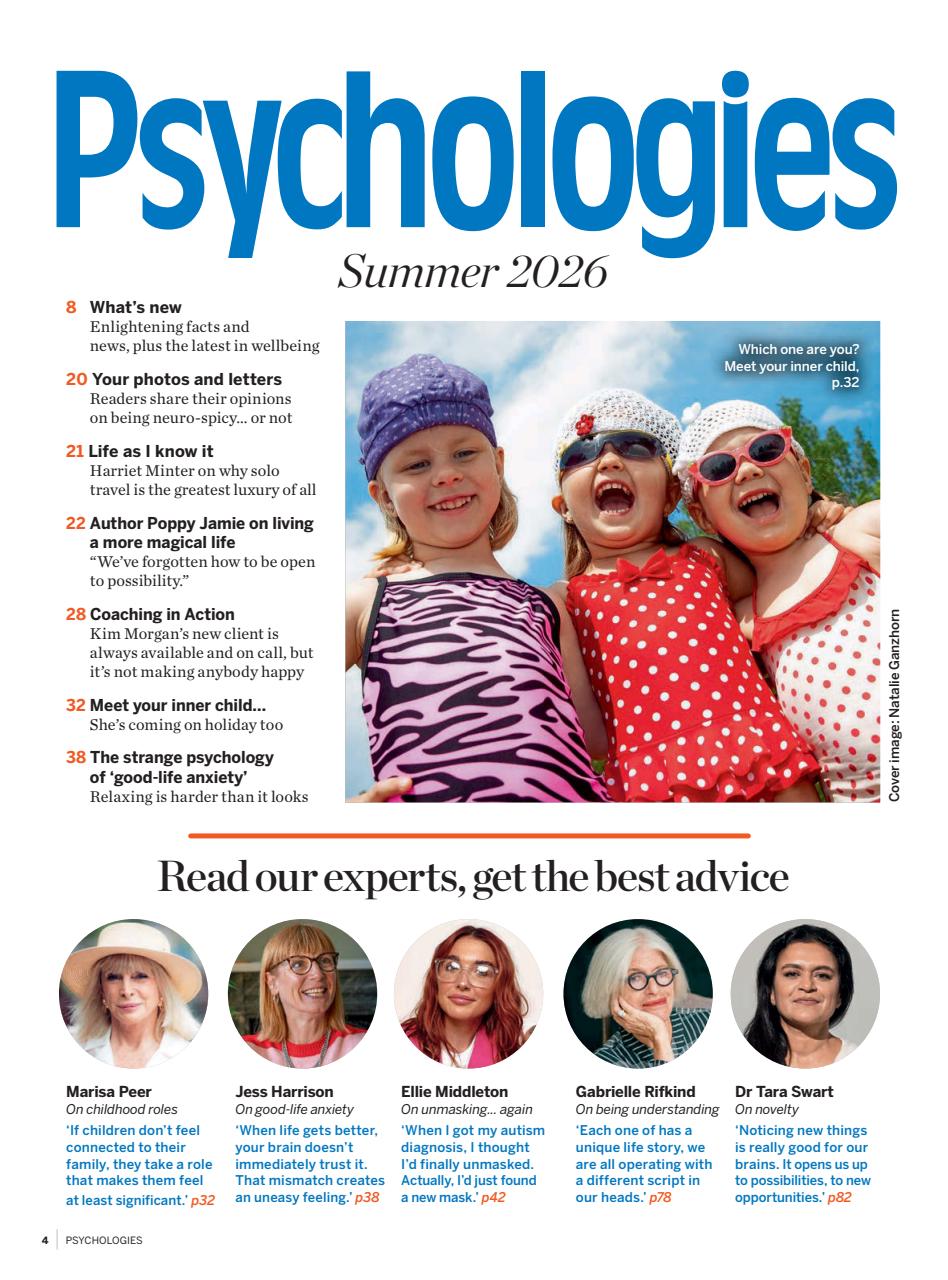 Psychologies Preview Pages